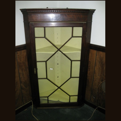 Mid 19th C Mahogany Hanging Cupboard
