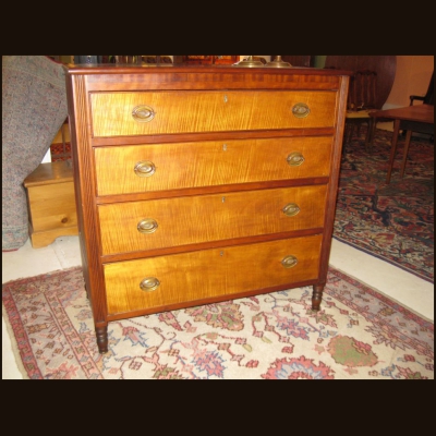 Early 19th C Federal Chest of Drawers