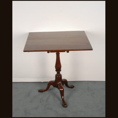 19th c Birdcage Tilt-top Tea Table