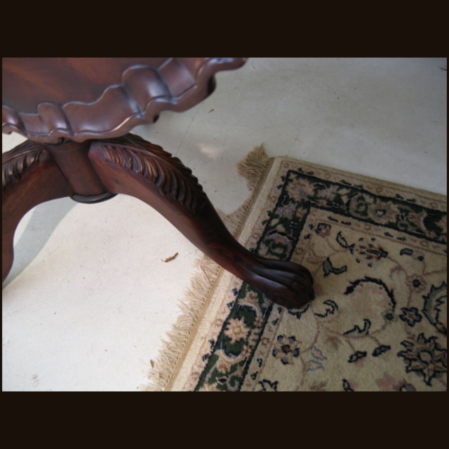 Large Mahogany Tilt-Top Tea Table SOLD - Image 5