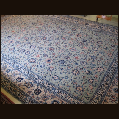 Semi-Antique Persian Kashan  11.2 x17