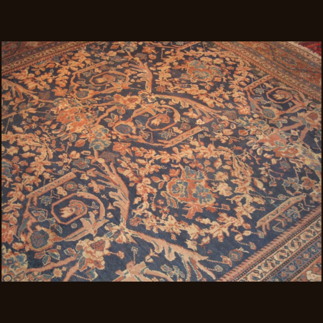 Antique Persian Ferehan 9.7 x 12 SOLD - Image 4