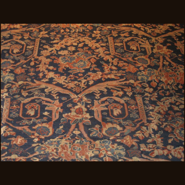 Antique Persian Ferehan 9.7 x 12 SOLD - Image 6