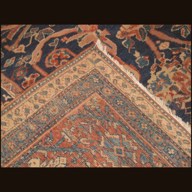 Antique Persian Ferehan 9.7 x 12 SOLD - Image 7