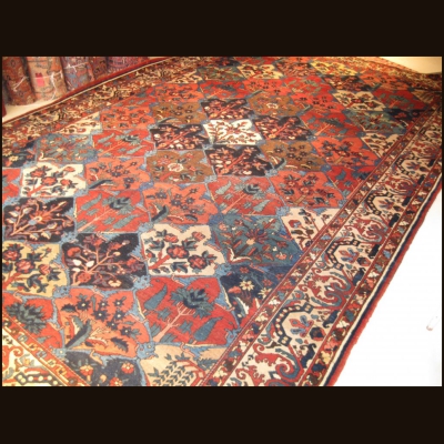 Antique Persian Baktieri  10.7 x 16.4