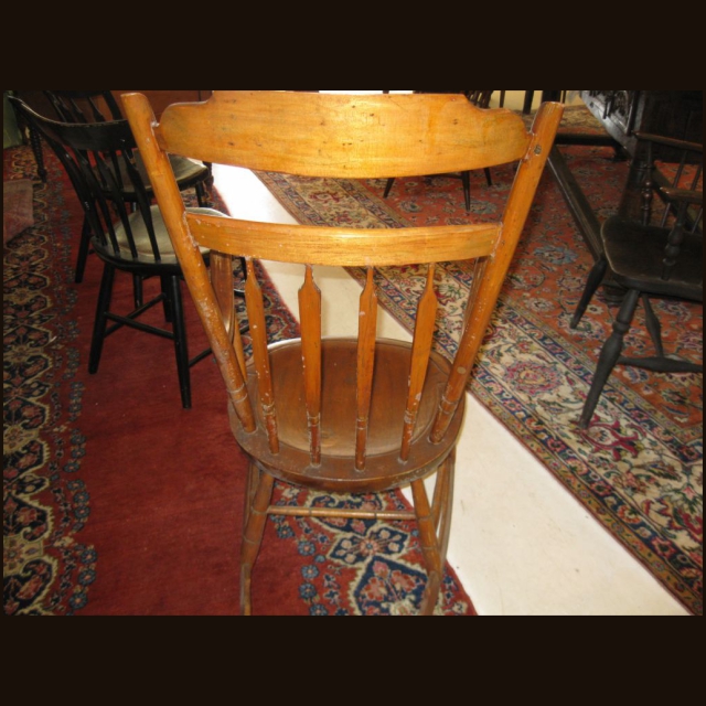 19th c Arrowback Windsor Rocker - Image 3