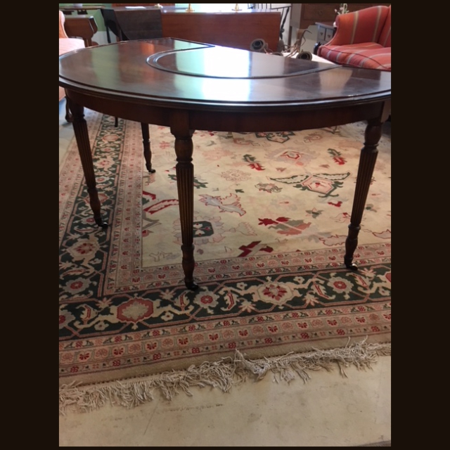 L 19th c Mahogany Hunt Table SOLD - Image 3