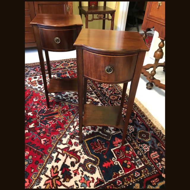 Pair of Mahogany Edwardian Side Tables SOLD - Image 3