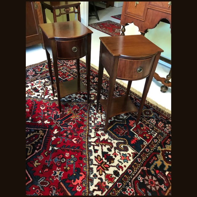 Pair of Mahogany Edwardian Side Tables SOLD