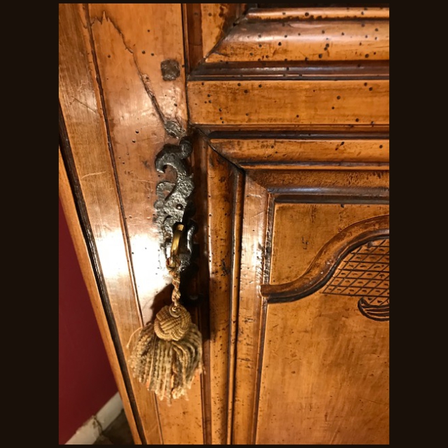 18th c French Provincial Cupboard SOLD - Image 4