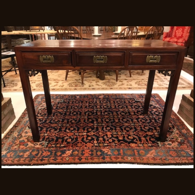 19th c Elm Chinese Console Table      SOLD