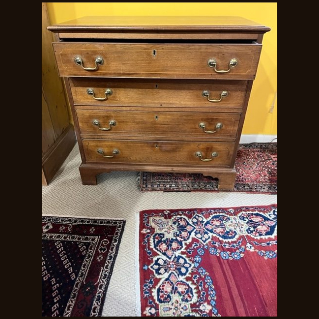18th c American Walnut Chest of Drawers - Image 5